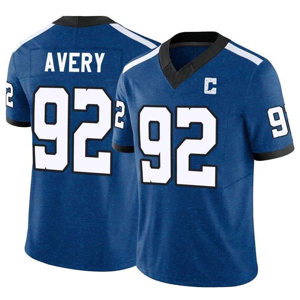 Men's Indianapolis Colts Genard Avery Nike Indiana Nights Alternate Vapor F.U.S.E. Limited Royal Jersey Men's Indianapolis Colts Genard Avery Nike Indiana Nights Alternate Vapor F.U.S.E. Limited Royal Jersey