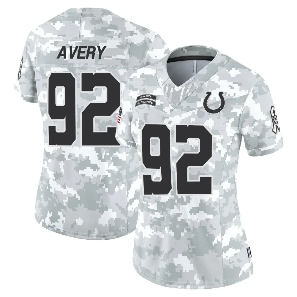 Women's Indianapolis Colts Genard Avery Nike 2024 Salute to Service Limited Arctic Camo Jersey Women's Indianapolis Colts Genard Avery Nike 2024 Salute to Service Limited Arctic Camo Jersey