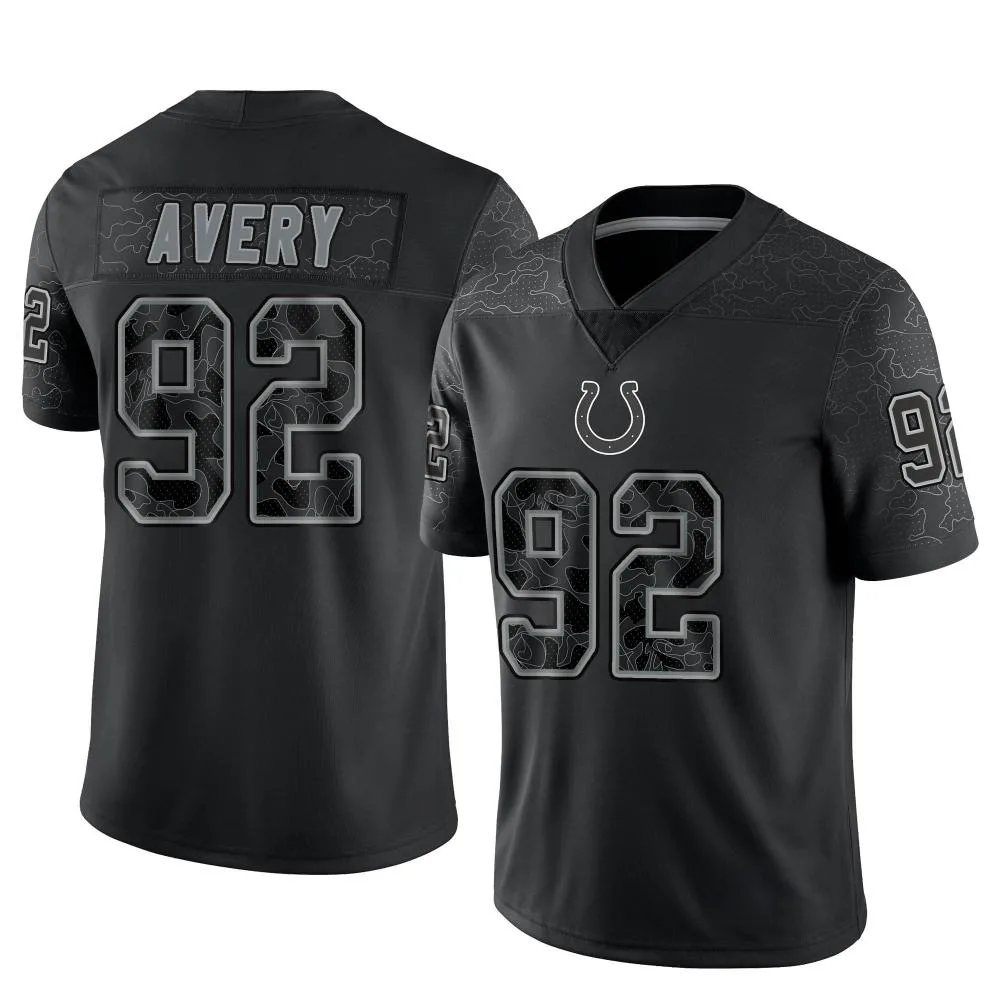 Youth Indianapolis Colts Genard Avery Nike Reflective Limited Black Jersey Youth Indianapolis Colts Genard Avery Nike Reflective Limited Black Jersey