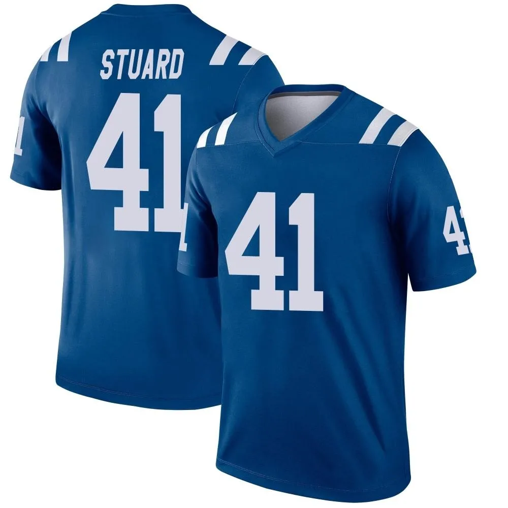 Men's Indianapolis Colts Grant Stuard Nike Legend Royal Jersey Men's Indianapolis Colts Grant Stuard Nike Legend Royal Jersey