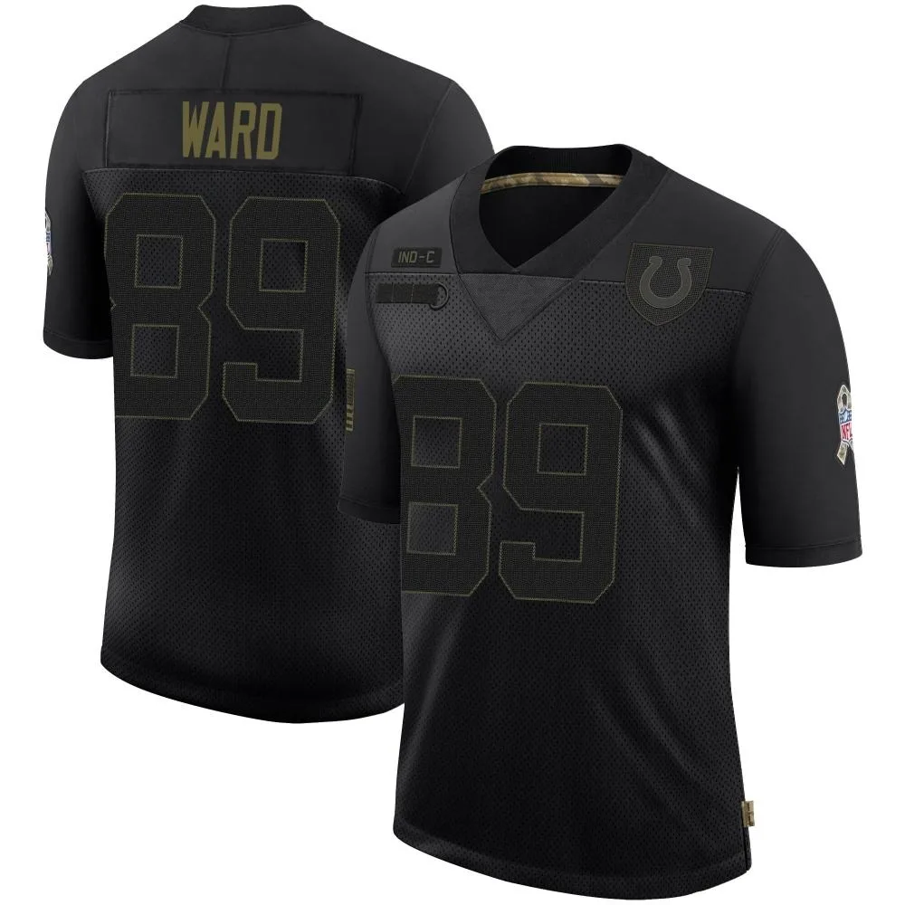 Men's Indianapolis Colts Greg Ward Nike 2020 Salute To Service Limited Black Jersey Men's Indianapolis Colts Greg Ward Nike 2020 Salute To Service Limited Black Jersey