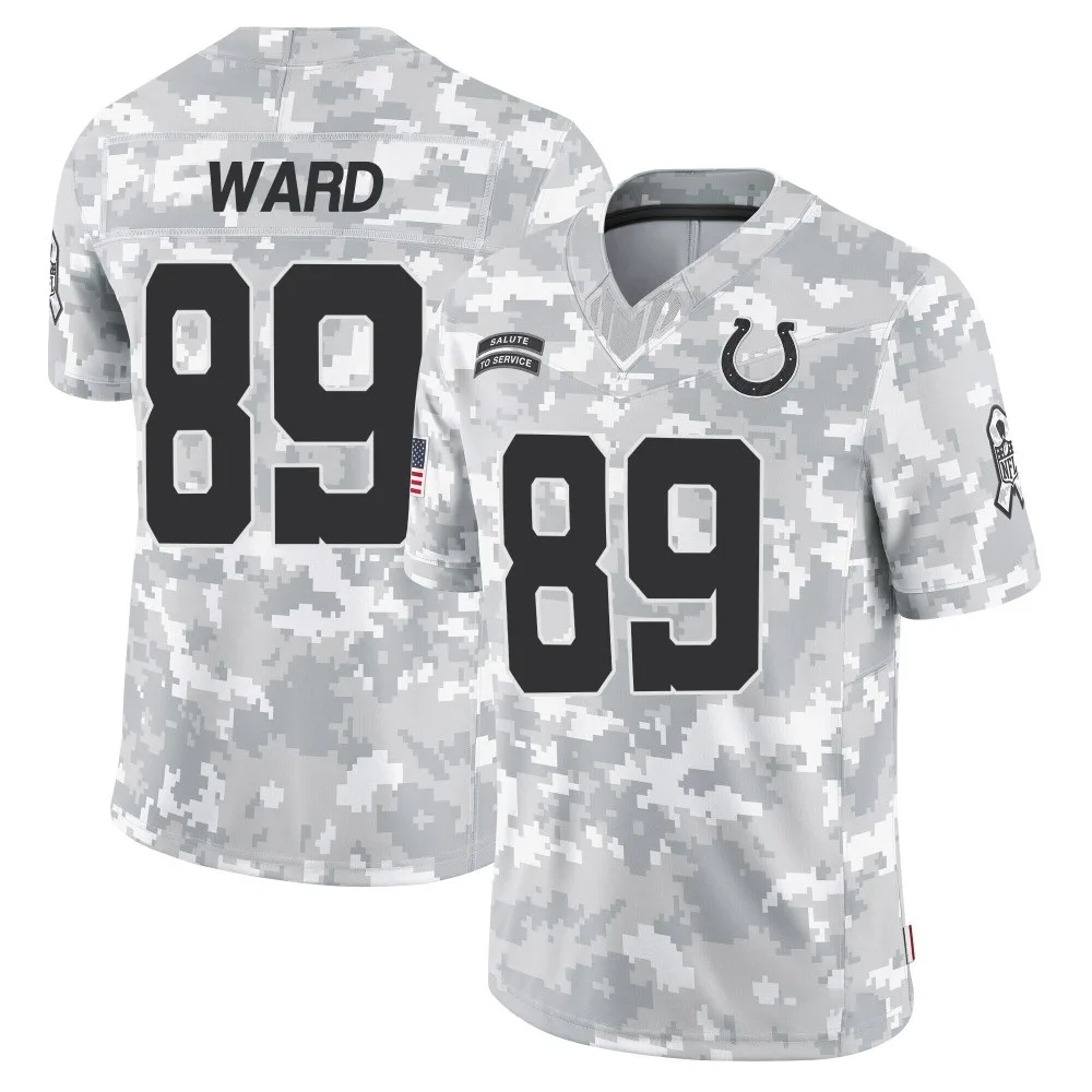 Youth Indianapolis Colts Greg Ward Nike 2024 Salute to Service Limited Arctic Camo Jersey Youth Indianapolis Colts Greg Ward Nike 2024 Salute to Service Limited Arctic Camo Jersey
