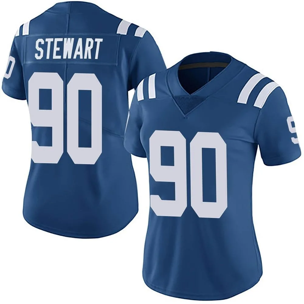 Women's Indianapolis Colts Grover Stewart Nike Team Color Vapor Untouchable Limited Royal Jersey Women's Indianapolis Colts Grover Stewart Nike Team Color Vapor Untouchable Limited Royal Jersey
