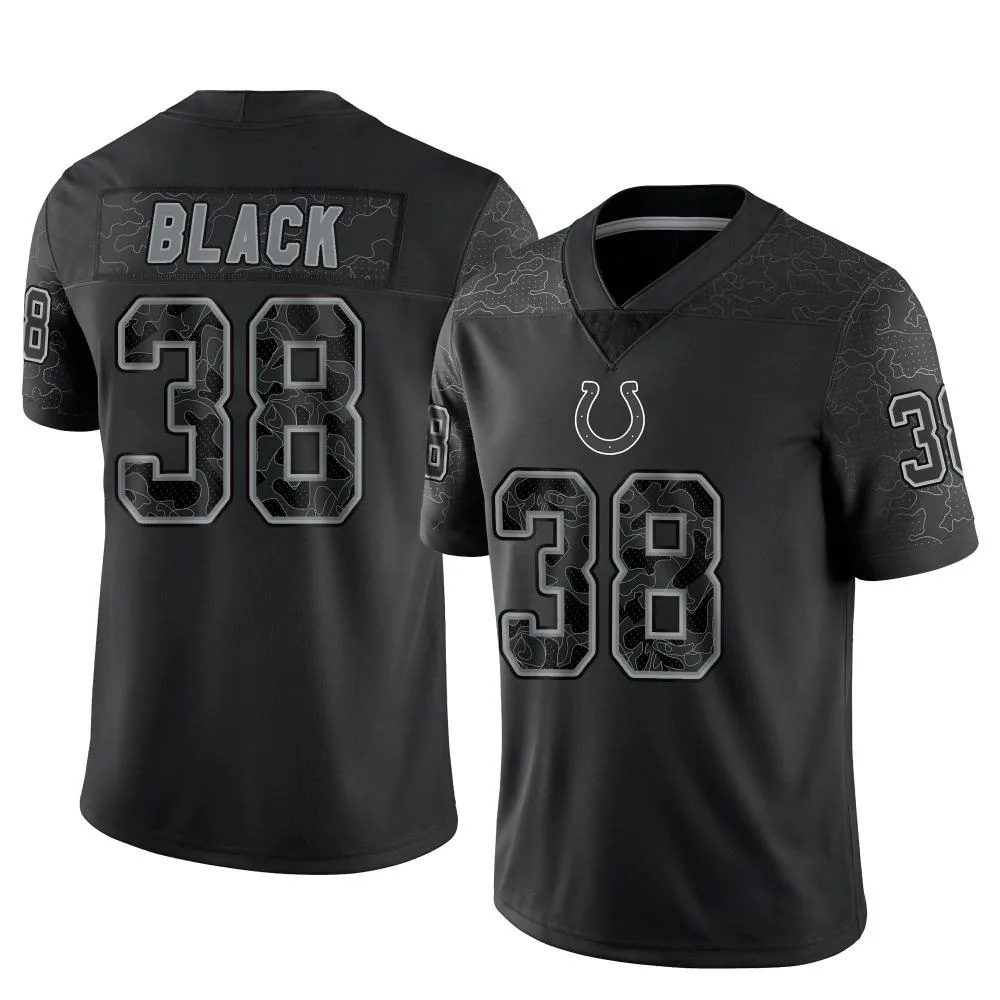 Men's Indianapolis Colts Henry Black Nike Reflective Limited Black Jersey Men's Indianapolis Colts Henry Black Nike Reflective Limited Black Jersey