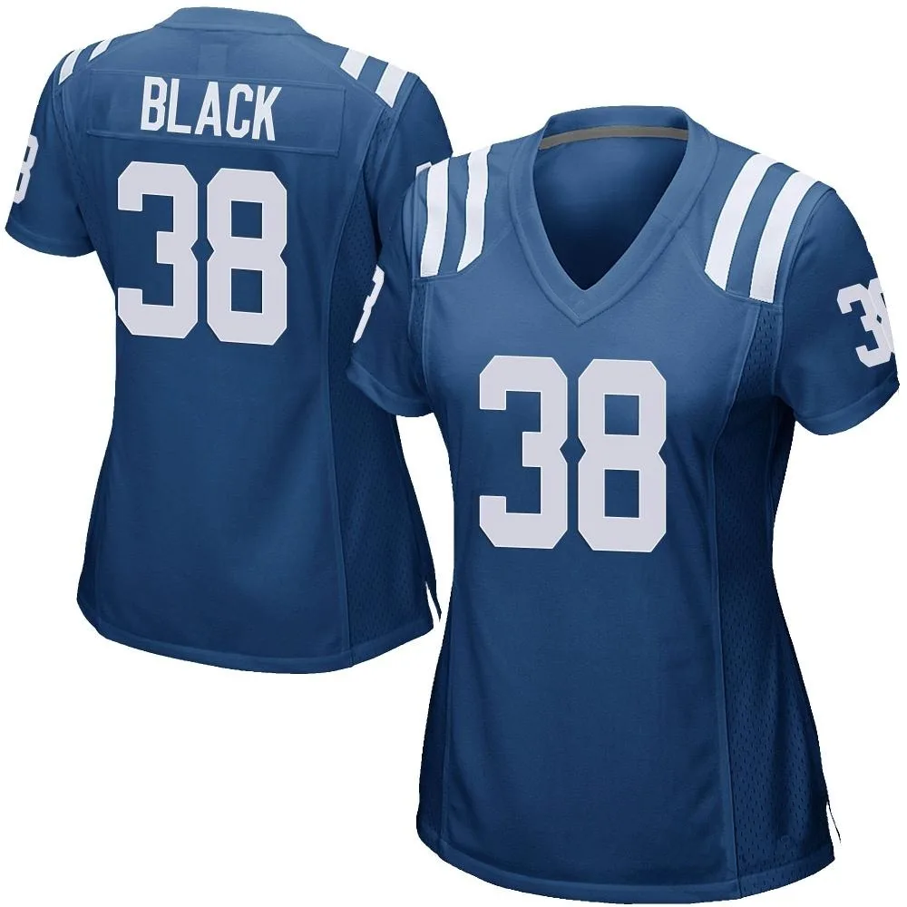 Women's Indianapolis Colts Henry Black Nike Team Color Game Royal Blue Jersey Women's Indianapolis Colts Henry Black Nike Team Color Game Royal Blue Jersey