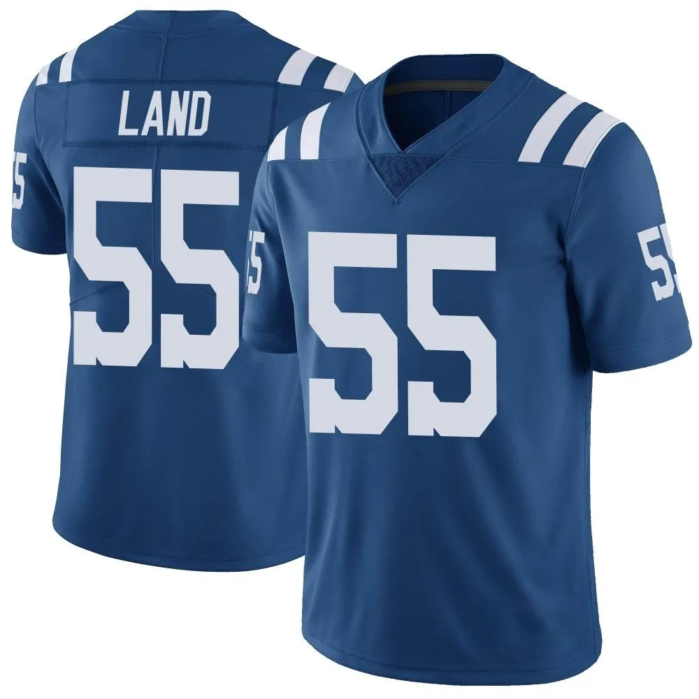 Men's Indianapolis Colts Isaiah Land Nike Color Rush Vapor Untouchable Limited Royal Jersey Men's Indianapolis Colts Isaiah Land Nike Color Rush Vapor Untouchable Limited Royal Jersey