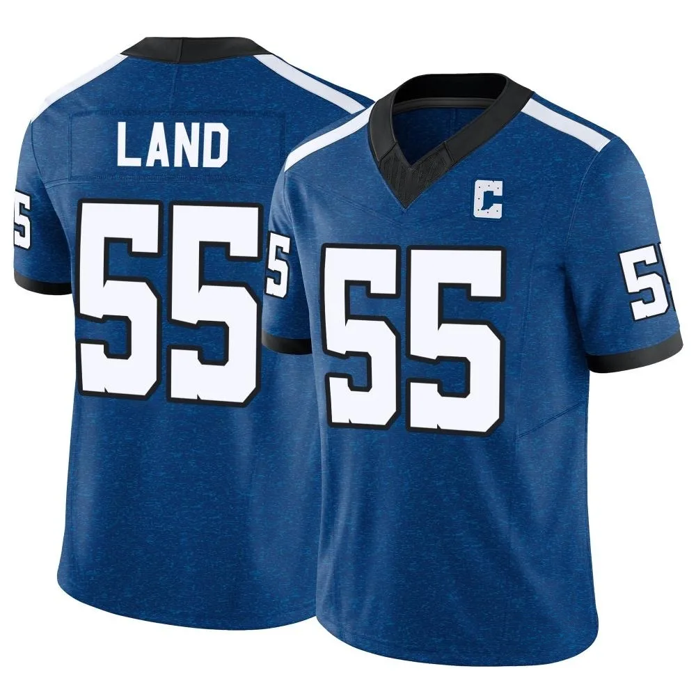 Men's Indianapolis Colts Isaiah Land Nike Indiana Nights Alternate Vapor F.U.S.E. Limited Royal Jersey Men's Indianapolis Colts Isaiah Land Nike Indiana Nights Alternate Vapor F.U.S.E. Limited Royal Jersey
