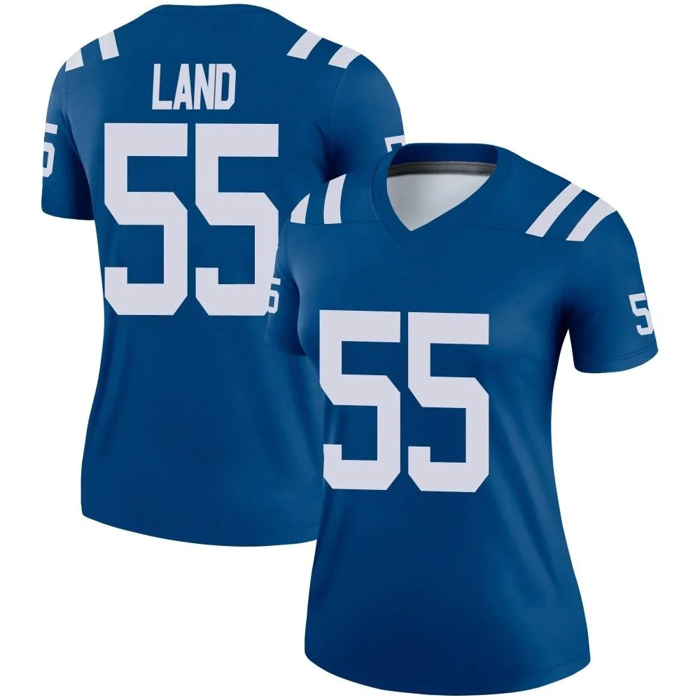 Women's Indianapolis Colts Isaiah Land Nike Legend Royal Jersey Women's Indianapolis Colts Isaiah Land Nike Legend Royal Jersey