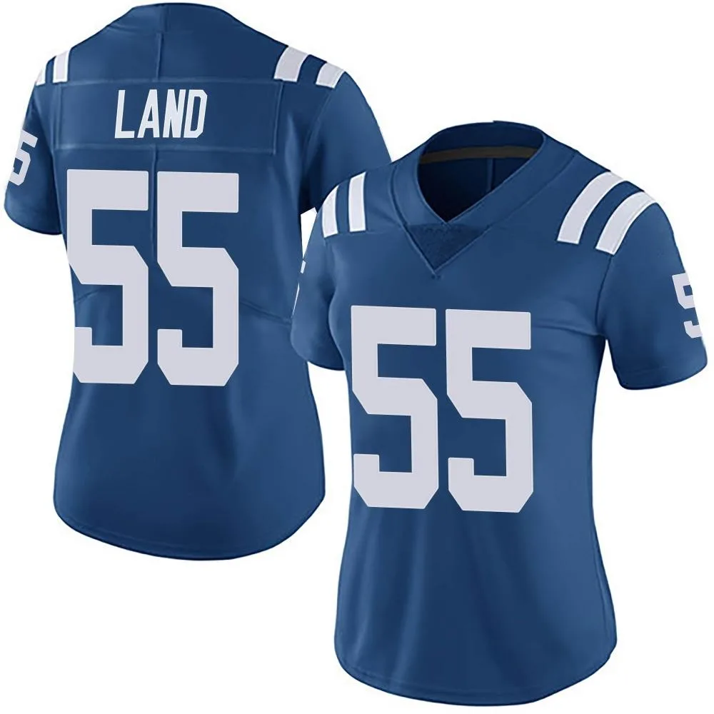 Women's Indianapolis Colts Isaiah Land Nike Team Color Vapor Untouchable Limited Royal Jersey Women's Indianapolis Colts Isaiah Land Nike Team Color Vapor Untouchable Limited Royal Jersey