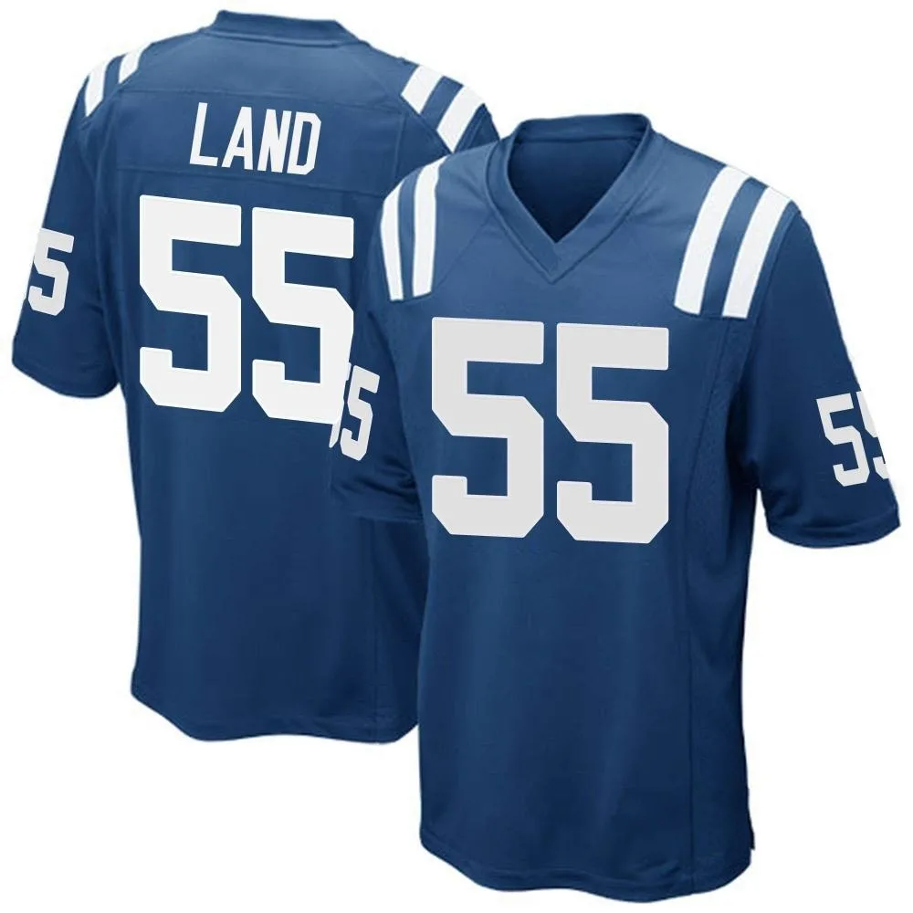 Youth Indianapolis Colts Isaiah Land Nike Team Color Game Royal Blue Jersey Youth Indianapolis Colts Isaiah Land Nike Team Color Game Royal Blue Jersey