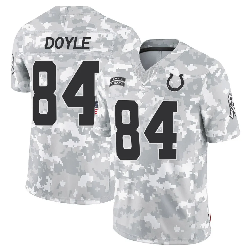 Men's Indianapolis Colts Jack Doyle Nike 2024 Salute to Service Limited Arctic Camo Jersey Men's Indianapolis Colts Jack Doyle Nike 2024 Salute to Service Limited Arctic Camo Jersey