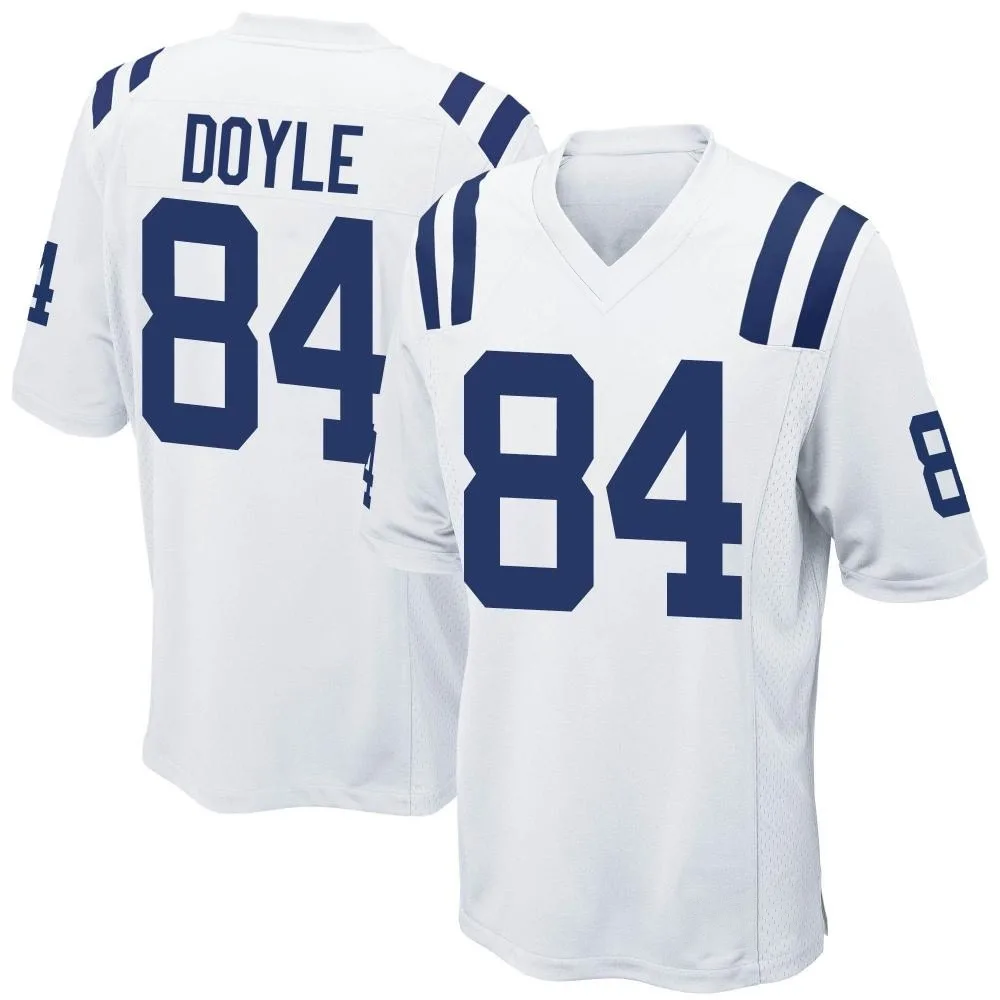 Men's Indianapolis Colts Jack Doyle Nike Game White Jersey Men's Indianapolis Colts Jack Doyle Nike Game White Jersey