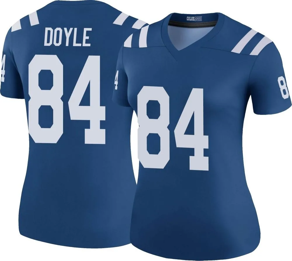 Women's Indianapolis Colts Jack Doyle Nike Color Rush Legend Royal Jersey Women's Indianapolis Colts Jack Doyle Nike Color Rush Legend Royal Jersey