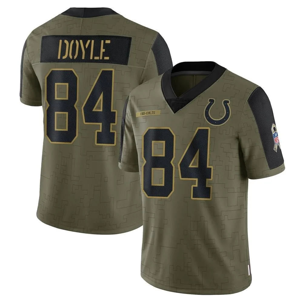 Youth Indianapolis Colts Jack Doyle Nike 2021 Salute To Service Limited Olive Jersey Youth Indianapolis Colts Jack Doyle Nike 2021 Salute To Service Limited Olive Jersey