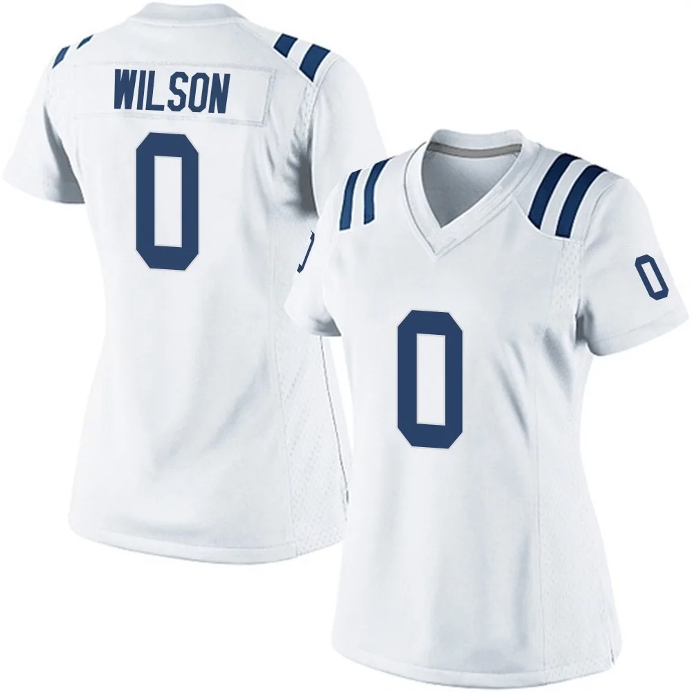 Women's Indianapolis Colts Jack Wilson Nike Game White Jersey Women's Indianapolis Colts Jack Wilson Nike Game White Jersey