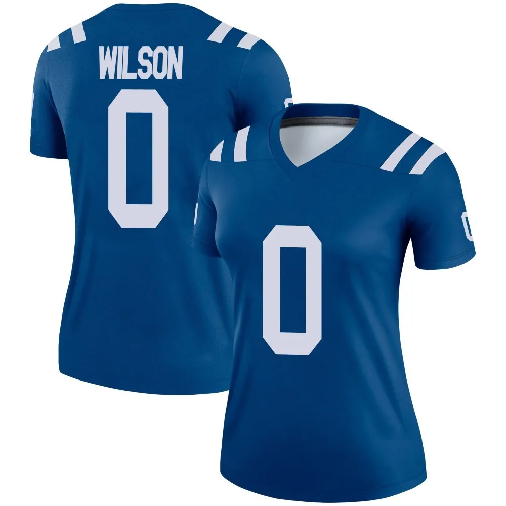 Women's Indianapolis Colts Jack Wilson Nike Legend Royal Jersey Women's Indianapolis Colts Jack Wilson Nike Legend Royal Jersey