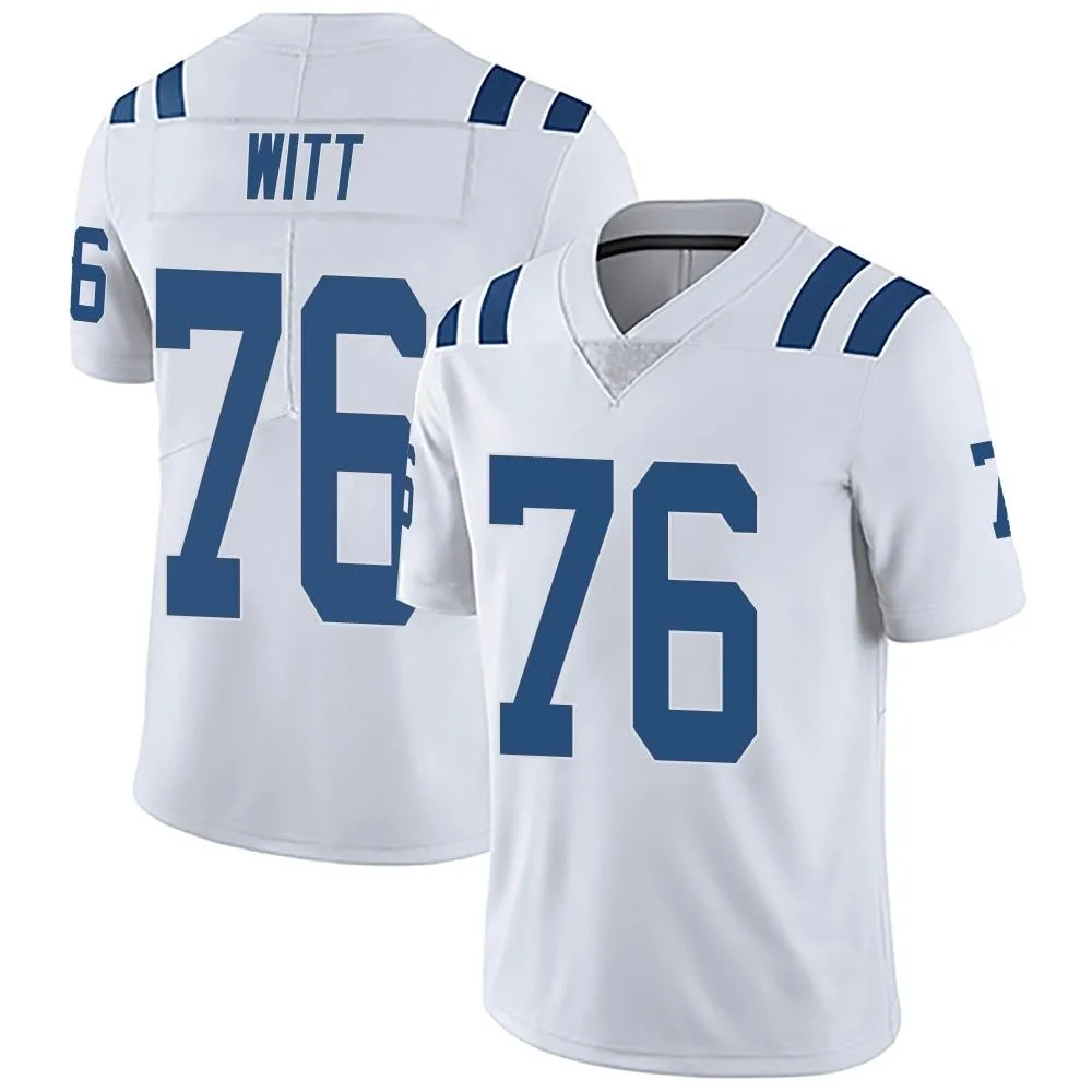 Men's Indianapolis Colts Jake Witt Nike Vapor Untouchable Limited White Jersey Men's Indianapolis Colts Jake Witt Nike Vapor Untouchable Limited White Jersey