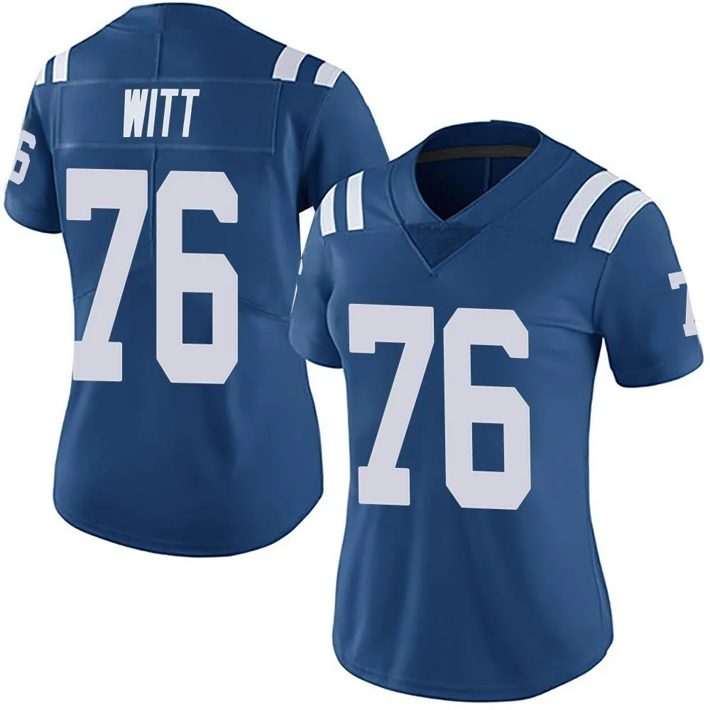 Women's Indianapolis Colts Jake Witt Nike Team Color Vapor Untouchable Limited Royal Jersey Women's Indianapolis Colts Jake Witt Nike Team Color Vapor Untouchable Limited Royal Jersey
