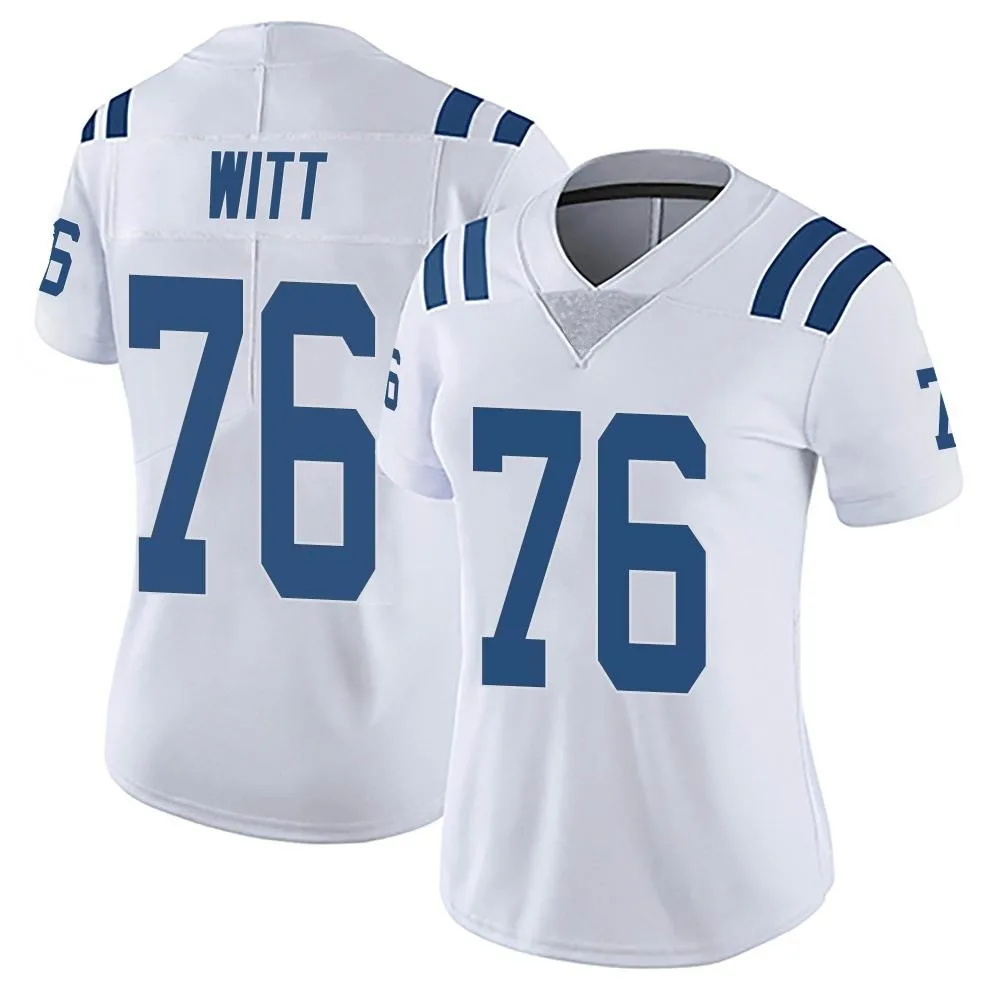 Women's Indianapolis Colts Jake Witt Nike Vapor Untouchable Limited White Jersey Women's Indianapolis Colts Jake Witt Nike Vapor Untouchable Limited White Jersey
