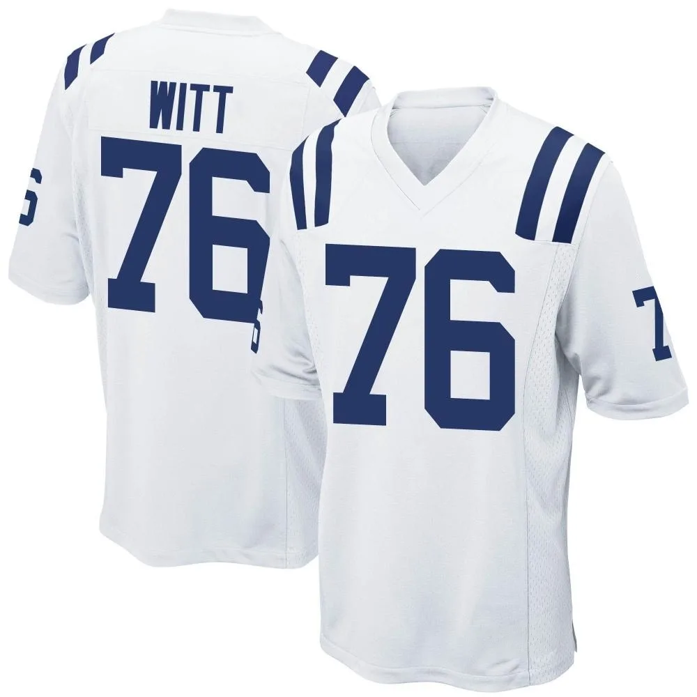 Youth Indianapolis Colts Jake Witt Nike Game White Jersey Youth Indianapolis Colts Jake Witt Nike Game White Jersey