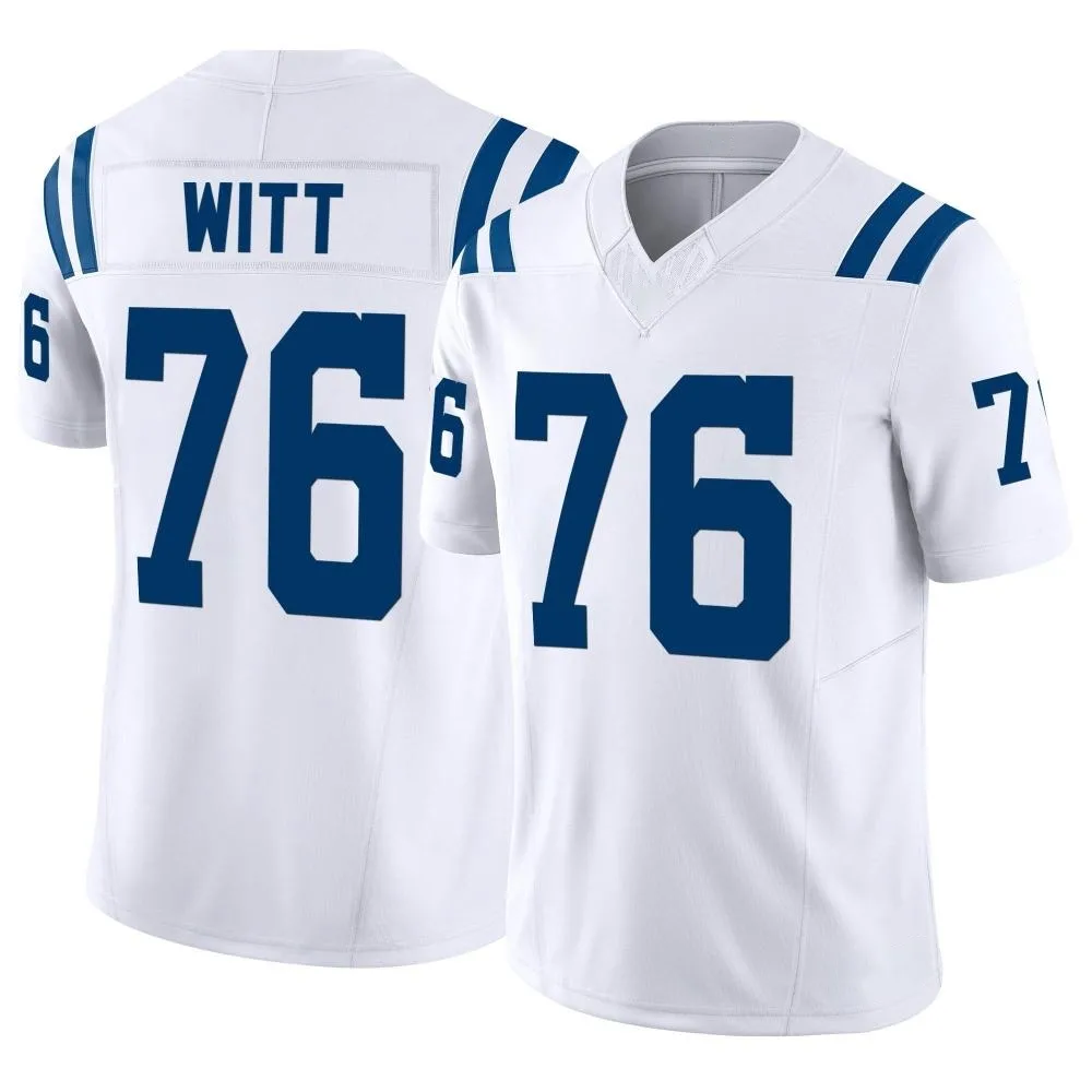 Youth Indianapolis Colts Jake Witt Nike Vapor F.U.S.E. Limited White Jersey Youth Indianapolis Colts Jake Witt Nike Vapor F.U.S.E. Limited White Jersey