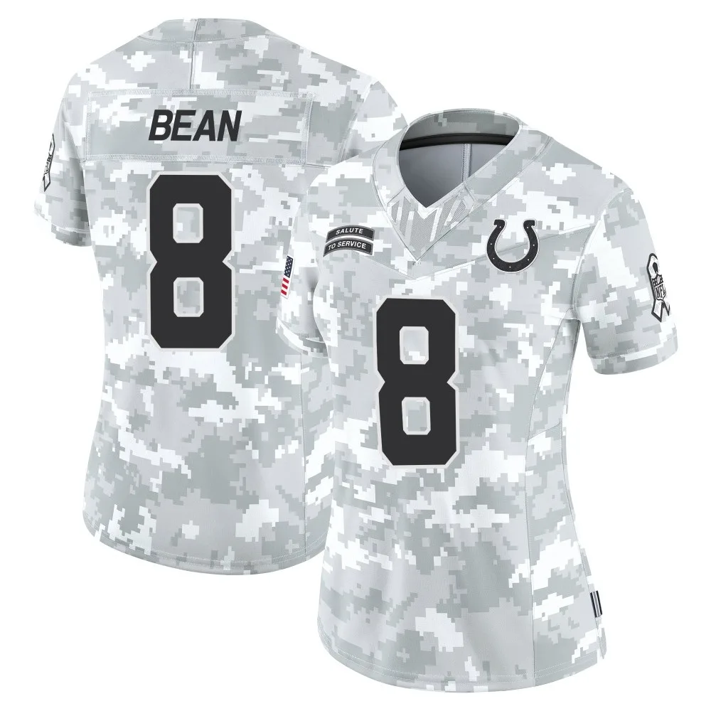 Women's Indianapolis Colts Jason Bean Nike 2024 Salute to Service Limited Arctic Camo Jersey Women's Indianapolis Colts Jason Bean Nike 2024 Salute to Service Limited Arctic Camo Jersey