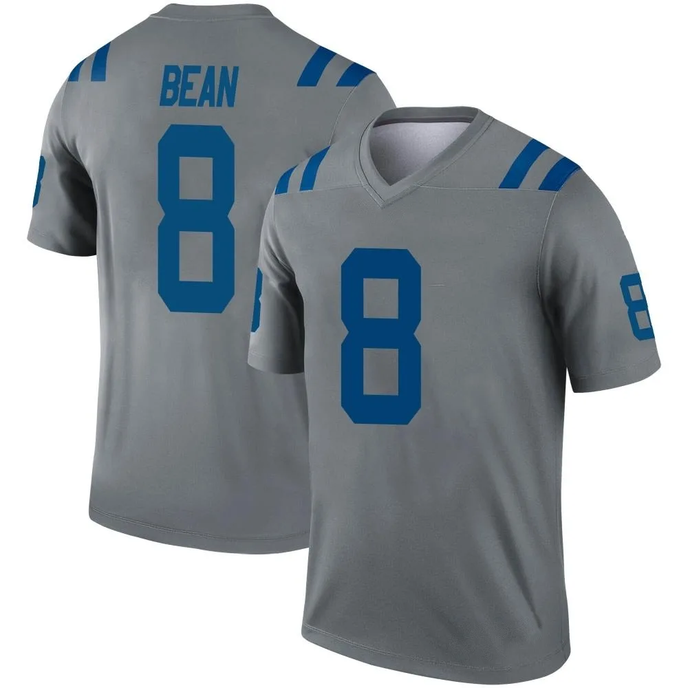 Youth Indianapolis Colts Jason Bean Nike Inverted Legend Gray Jersey Youth Indianapolis Colts Jason Bean Nike Inverted Legend Gray Jersey