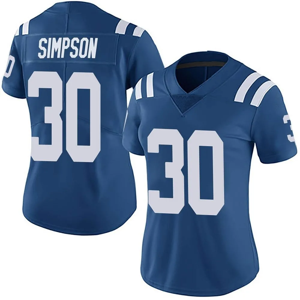 Women's Indianapolis Colts Jaylin Simpson Nike Team Color Vapor Untouchable Limited Royal Jersey Women's Indianapolis Colts Jaylin Simpson Nike Team Color Vapor Untouchable Limited Royal Jersey