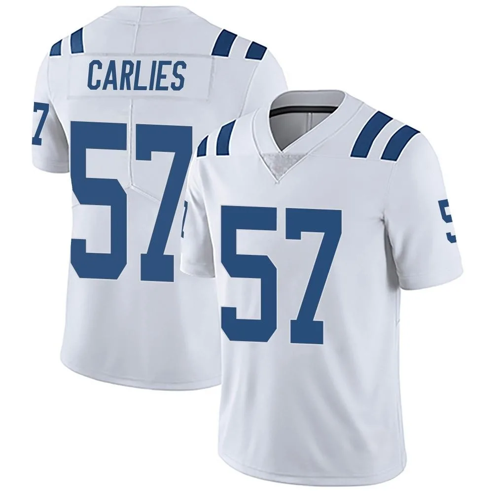 Men's Indianapolis Colts Jaylon Carlies Nike Vapor Untouchable Limited White Jersey Men's Indianapolis Colts Jaylon Carlies Nike Vapor Untouchable Limited White Jersey