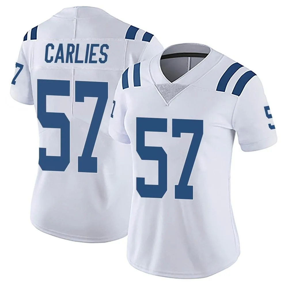 Women's Indianapolis Colts Jaylon Carlies Nike Vapor Untouchable Limited White Jersey Women's Indianapolis Colts Jaylon Carlies Nike Vapor Untouchable Limited White Jersey