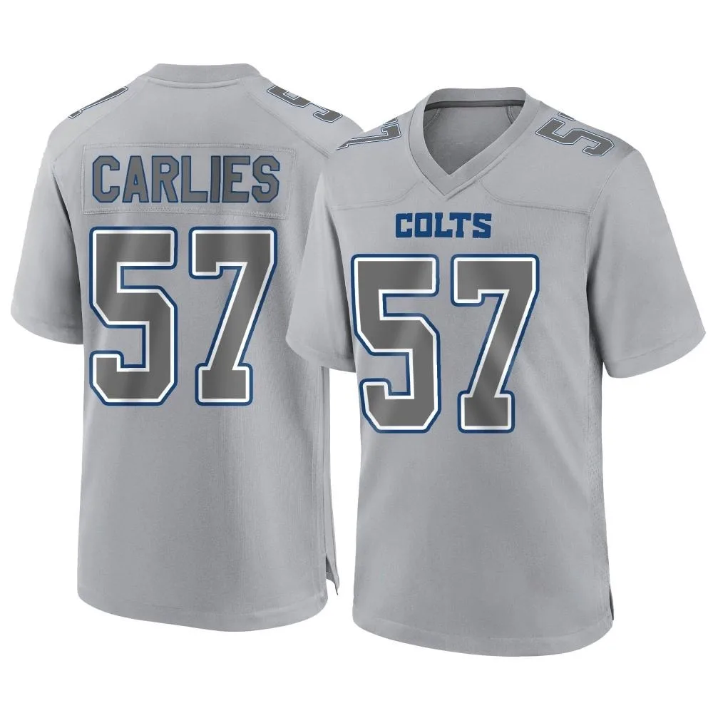 Youth Indianapolis Colts Jaylon Carlies Nike Atmosphere Fashion Game Gray Jersey Youth Indianapolis Colts Jaylon Carlies Nike Atmosphere Fashion Game Gray Jersey