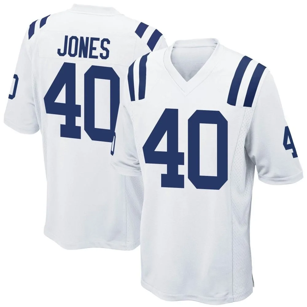 Men's Indianapolis Colts Jaylon Jones Nike Game White Jersey Men's Indianapolis Colts Jaylon Jones Nike Game White Jersey