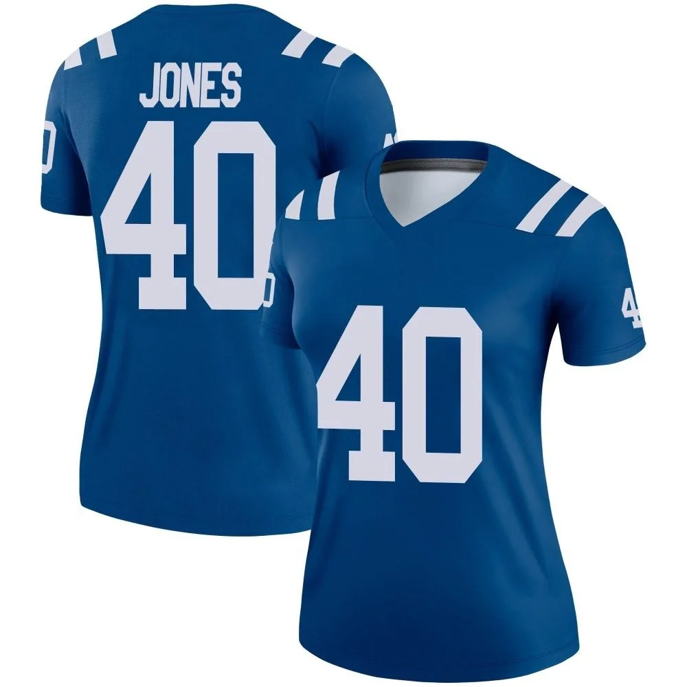 Women's Indianapolis Colts Jaylon Jones Nike Legend Royal Jersey Women's Indianapolis Colts Jaylon Jones Nike Legend Royal Jersey