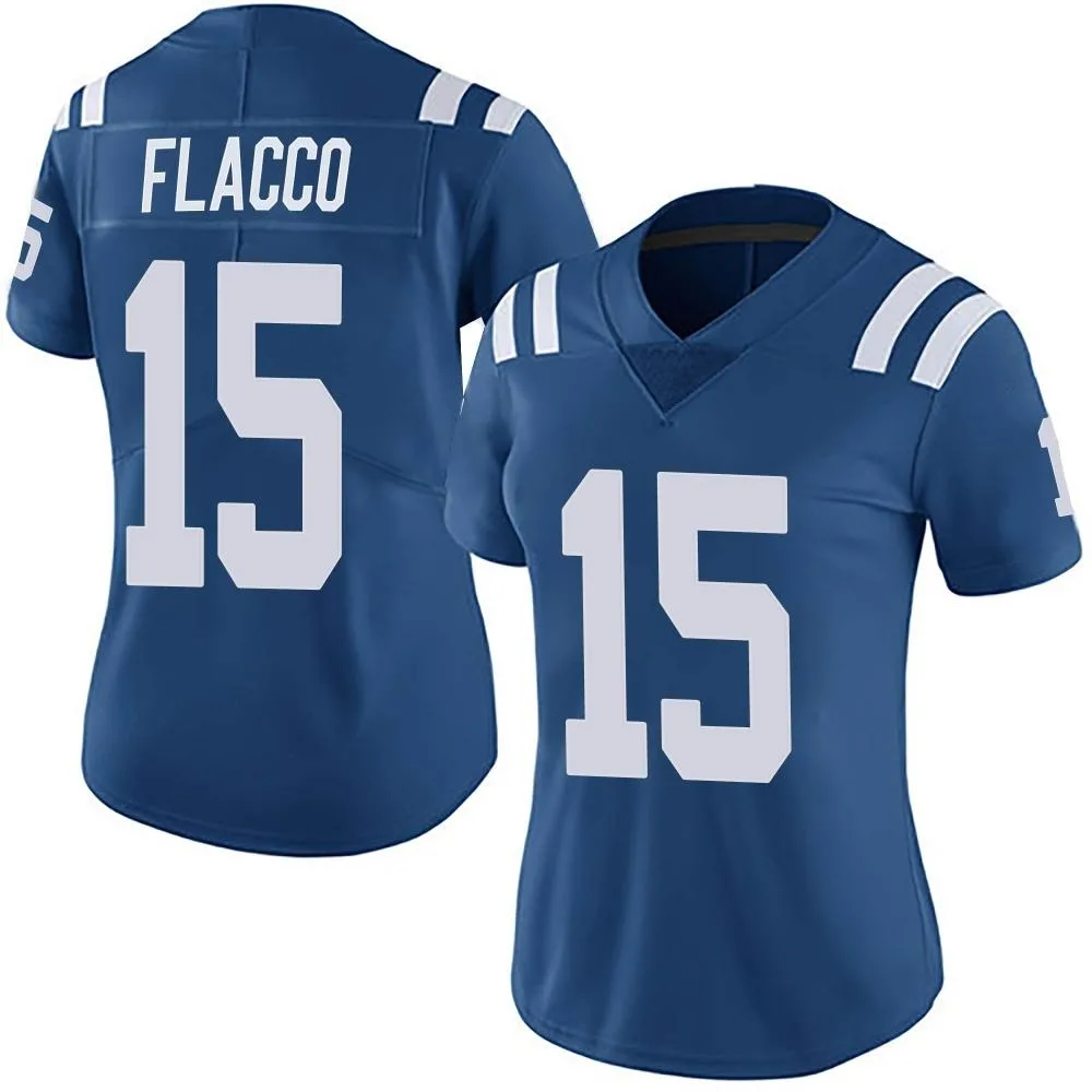 Women's Indianapolis Colts Joe Flacco Nike Team Color Vapor Untouchable Limited Royal Jersey Women's Indianapolis Colts Joe Flacco Nike Team Color Vapor Untouchable Limited Royal Jersey