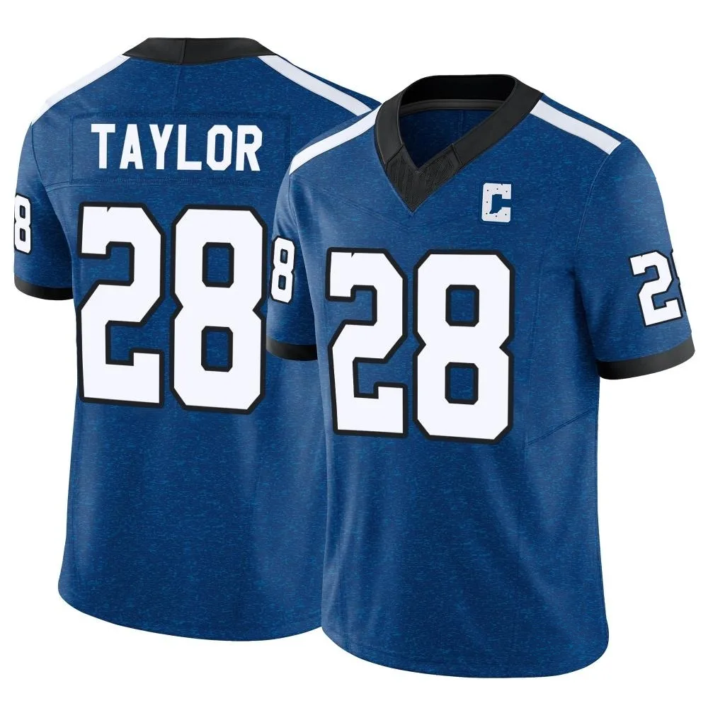 Youth Indianapolis Colts Jonathan Taylor Nike Indiana Nights Alternate Vapor F.U.S.E. Limited Royal Jersey Youth Indianapolis Colts Jonathan Taylor Nike Indiana Nights Alternate Vapor F.U.S.E. Limited Royal Jersey