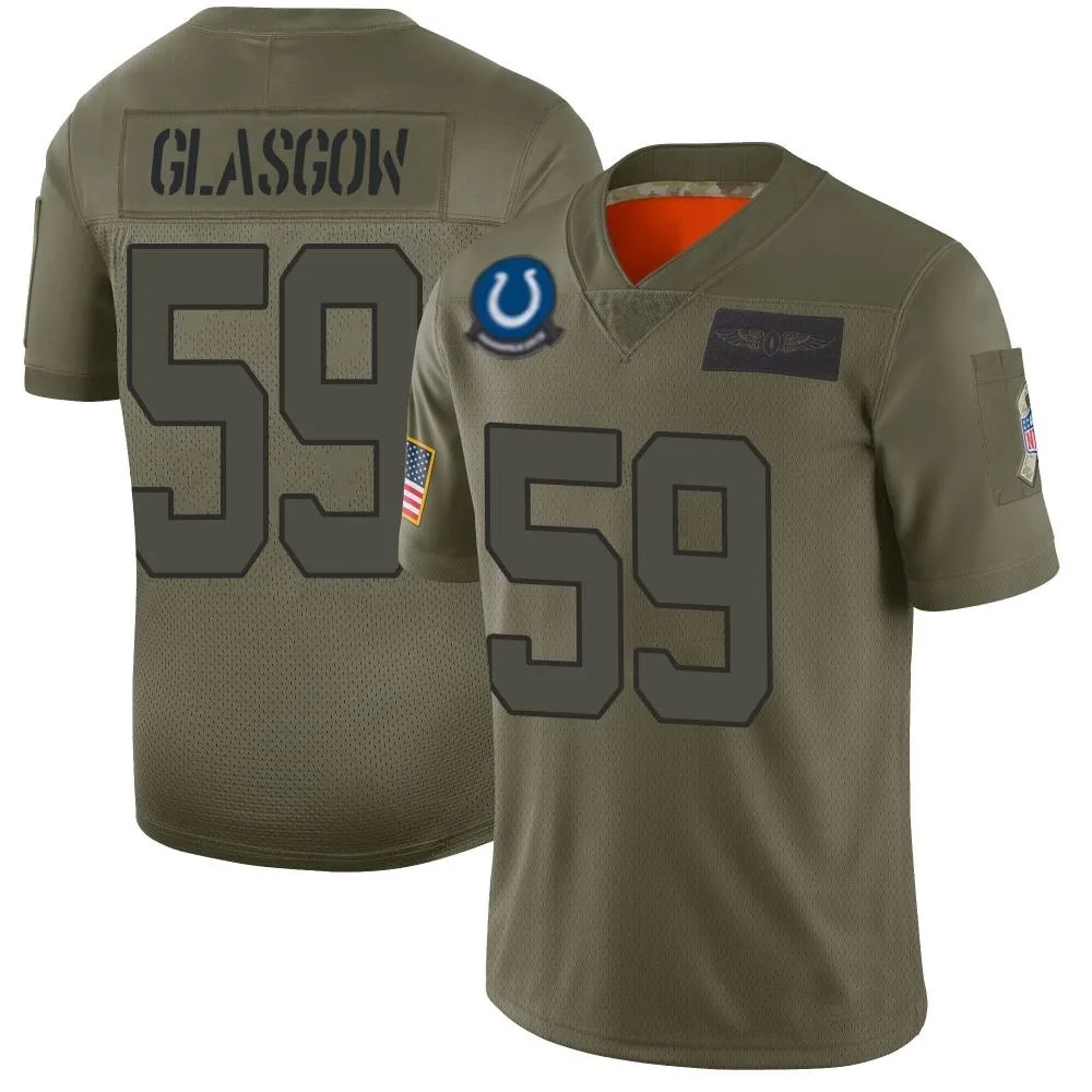 Men's Indianapolis Colts Jordan Glasgow Nike 2019 Salute to Service Limited Camo Jersey Men's Indianapolis Colts Jordan Glasgow Nike 2019 Salute to Service Limited Camo Jersey