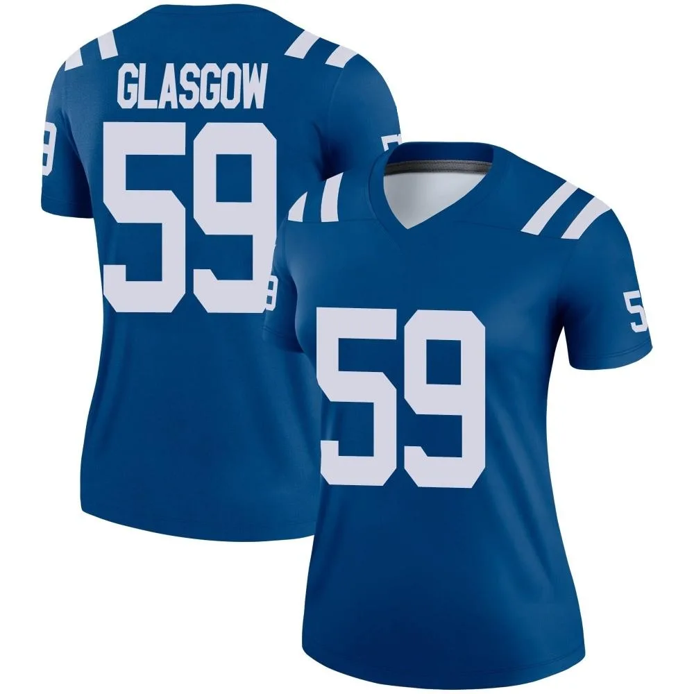 Women's Indianapolis Colts Jordan Glasgow Nike Legend Royal Jersey Women's Indianapolis Colts Jordan Glasgow Nike Legend Royal Jersey