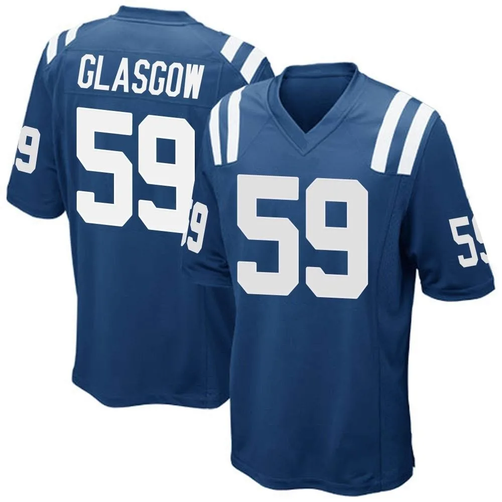 Youth Indianapolis Colts Jordan Glasgow Nike Team Color Game Royal Blue Jersey Youth Indianapolis Colts Jordan Glasgow Nike Team Color Game Royal Blue Jersey