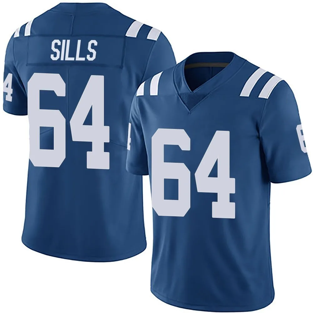 Men's Indianapolis Colts Josh Sills Nike Team Color Vapor Untouchable Limited Royal Jersey Men's Indianapolis Colts Josh Sills Nike Team Color Vapor Untouchable Limited Royal Jersey