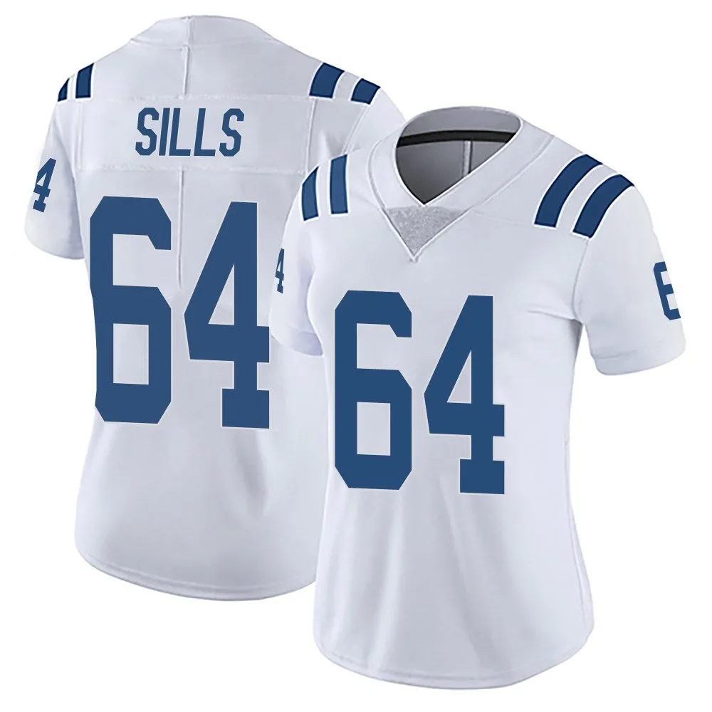Women's Indianapolis Colts Josh Sills Nike Vapor Untouchable Limited White Jersey Women's Indianapolis Colts Josh Sills Nike Vapor Untouchable Limited White Jersey