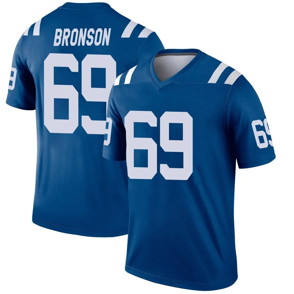 Men's Indianapolis Colts Josiah Bronson Nike Legend Royal Jersey Men's Indianapolis Colts Josiah Bronson Nike Legend Royal Jersey