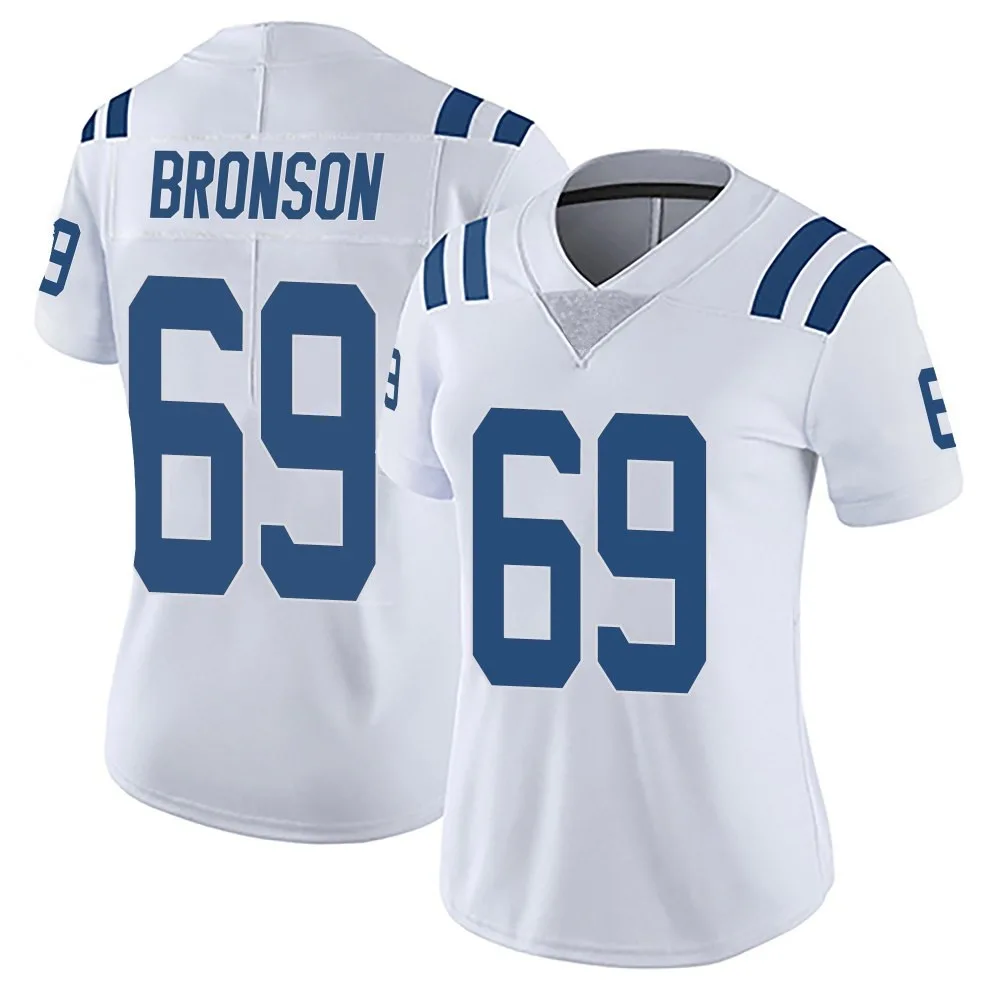 Women's Indianapolis Colts Josiah Bronson Nike Vapor Untouchable Limited White Jersey Women's Indianapolis Colts Josiah Bronson Nike Vapor Untouchable Limited White Jersey