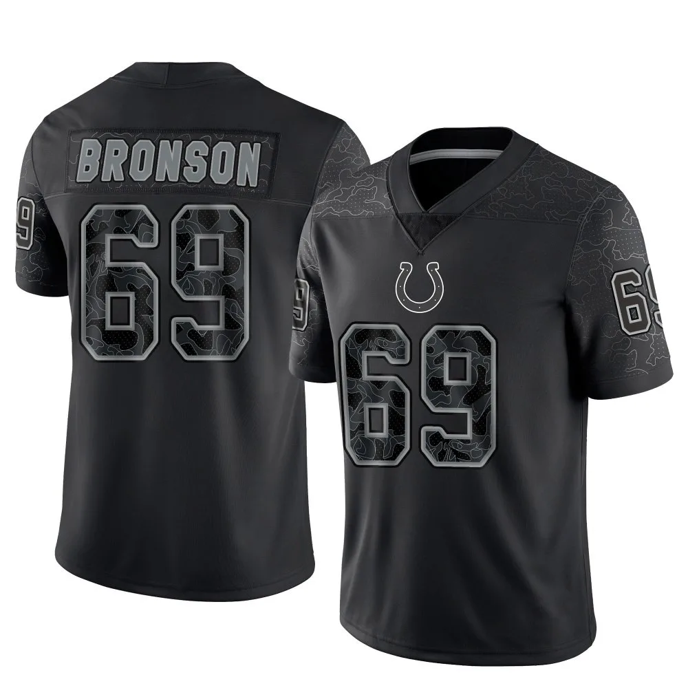 Youth Indianapolis Colts Josiah Bronson Nike Reflective Limited Black Jersey Youth Indianapolis Colts Josiah Bronson Nike Reflective Limited Black Jersey