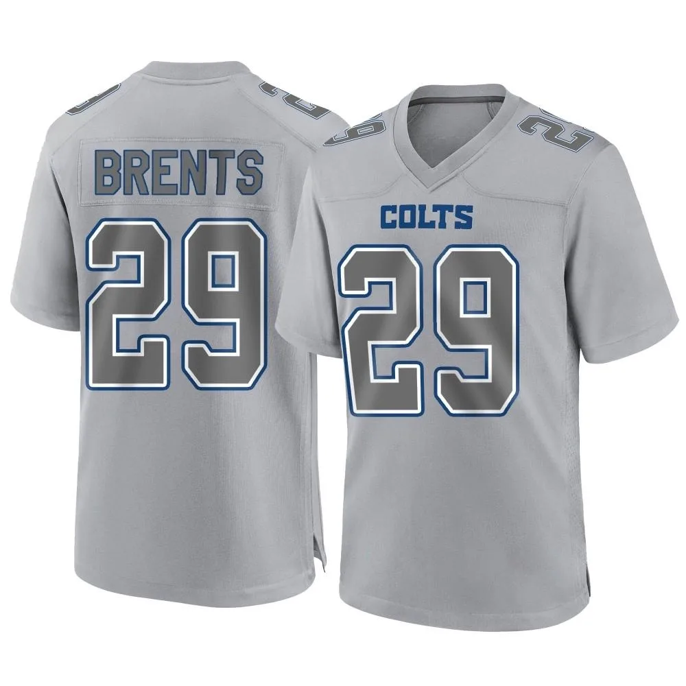 Men's Indianapolis Colts Juju Brents Nike Atmosphere Fashion Game Gray Jersey Men's Indianapolis Colts Juju Brents Nike Atmosphere Fashion Game Gray Jersey