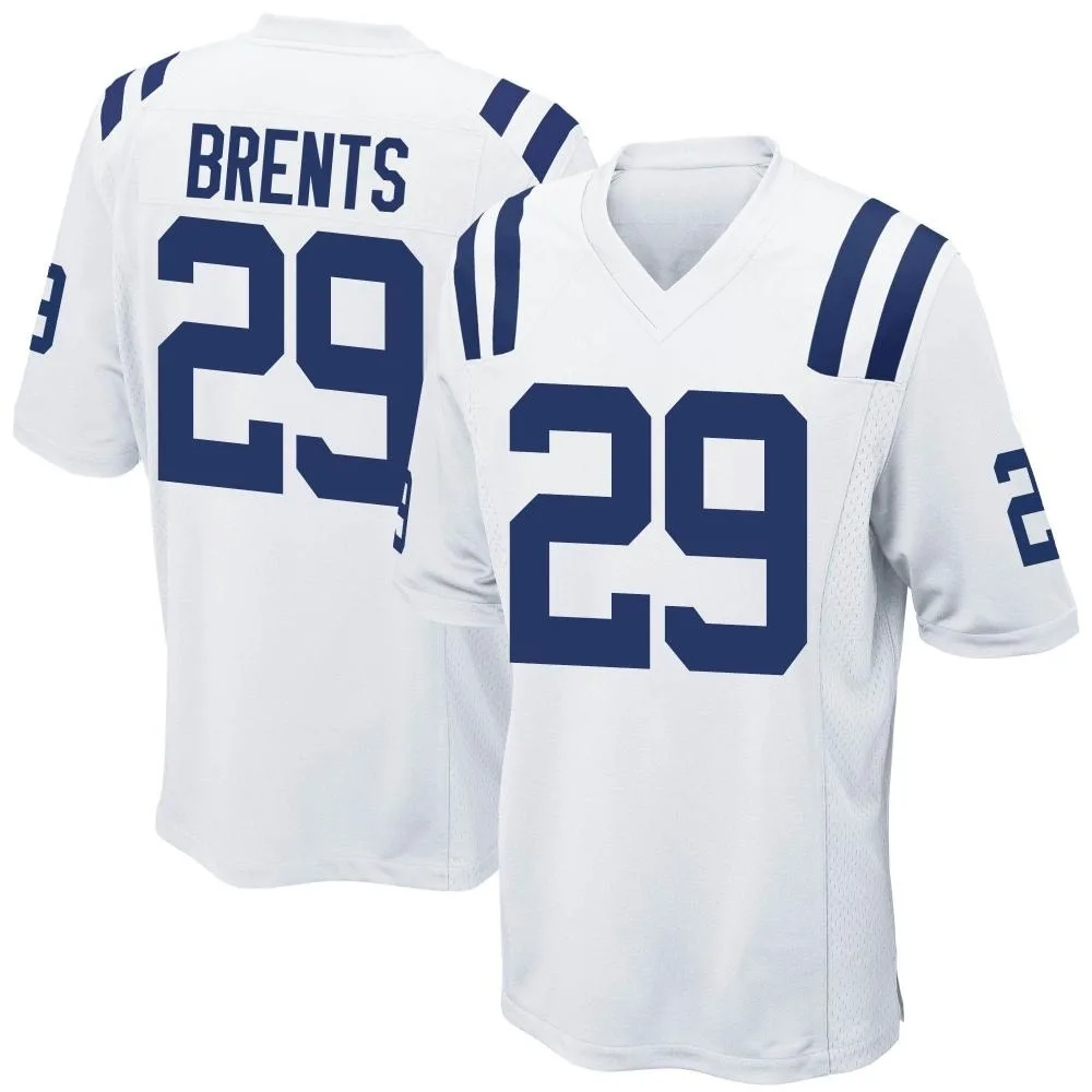 Men's Indianapolis Colts Juju Brents Nike Game White Jersey Men's Indianapolis Colts Juju Brents Nike Game White Jersey