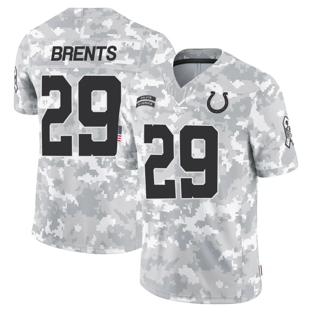 Youth Indianapolis Colts Juju Brents Nike 2024 Salute to Service Limited Arctic Camo Jersey Youth Indianapolis Colts Juju Brents Nike 2024 Salute to Service Limited Arctic Camo Jersey