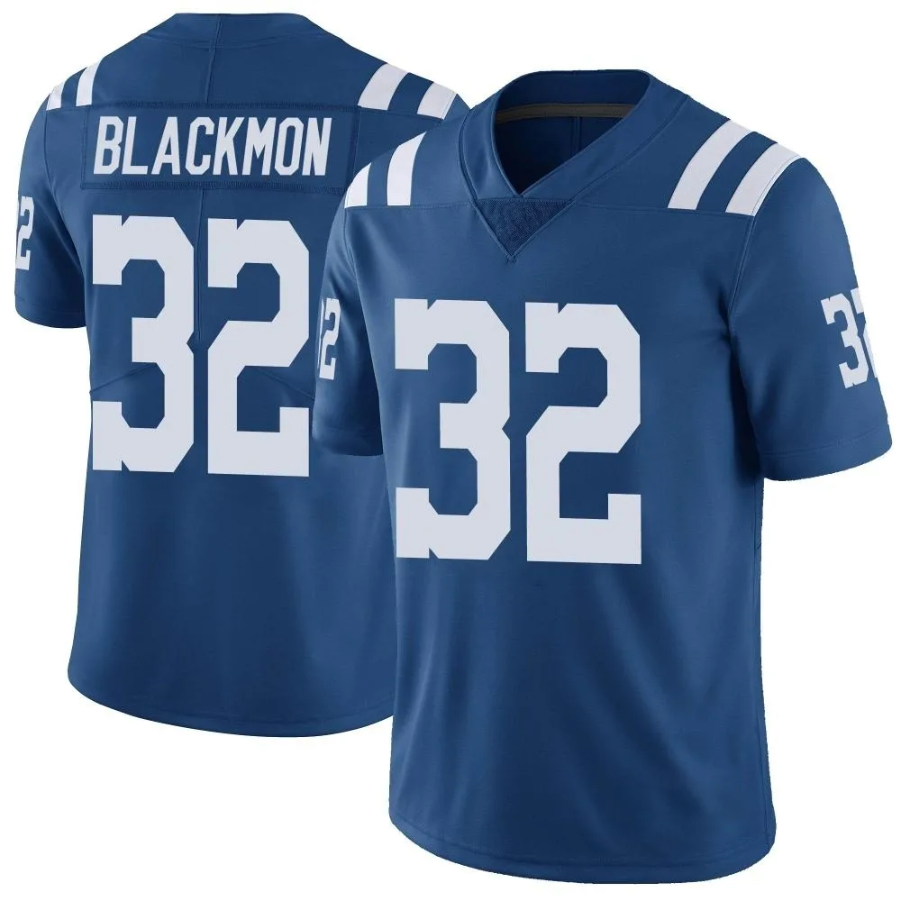 Men's Indianapolis Colts Julian Blackmon Nike Color Rush Vapor Untouchable Limited Royal Jersey Men's Indianapolis Colts Julian Blackmon Nike Color Rush Vapor Untouchable Limited Royal Jersey