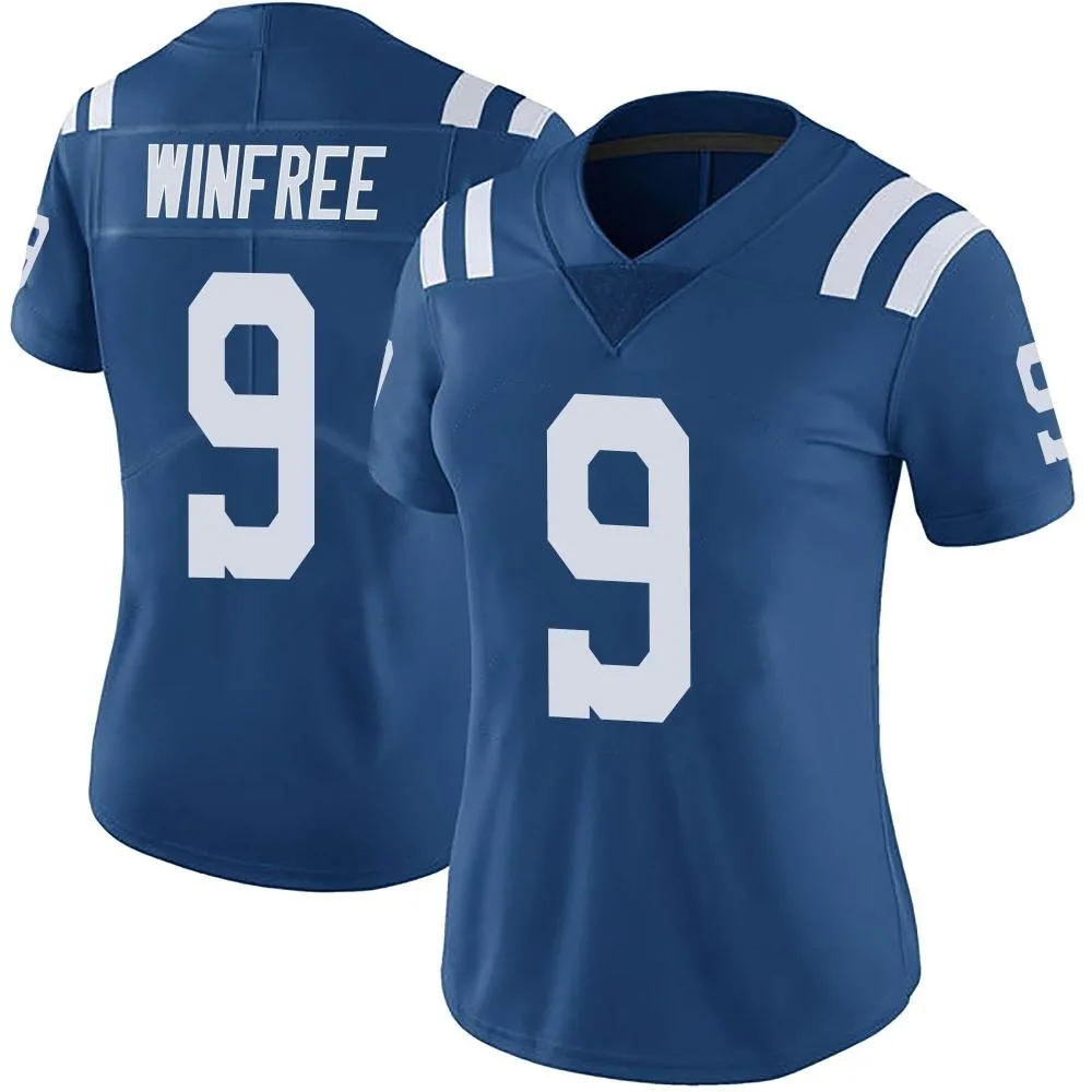 Women's Indianapolis Colts Juwann Winfree Nike Color Rush Vapor Untouchable Limited Royal Jersey Women's Indianapolis Colts Juwann Winfree Nike Color Rush Vapor Untouchable Limited Royal Jersey