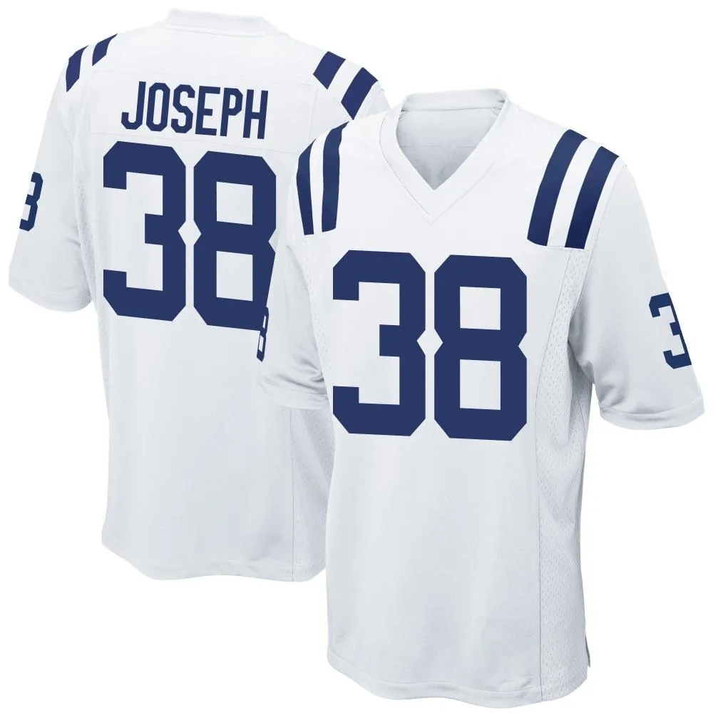 Men's Indianapolis Colts Kelvin Joseph Nike Game White Jersey Men's Indianapolis Colts Kelvin Joseph Nike Game White Jersey