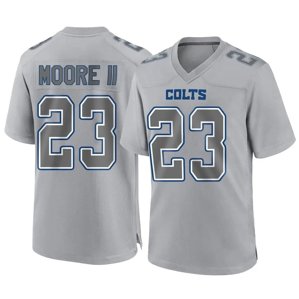 Men's Indianapolis Colts Kenny Moore Ii Nike Atmosphere Fashion Game Gray Jersey Men's Indianapolis Colts Kenny Moore Ii Nike Atmosphere Fashion Game Gray Jersey
